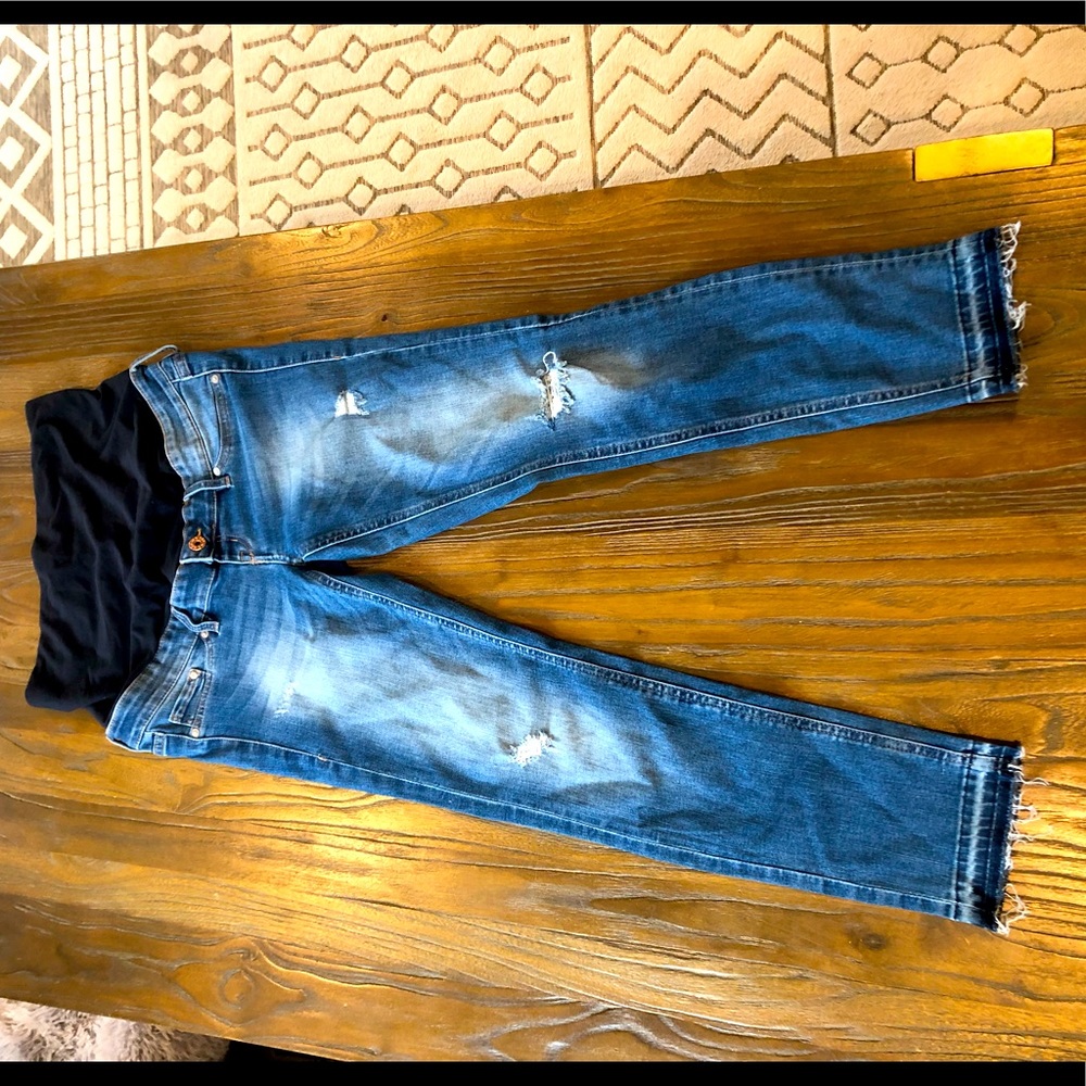 H & M Mama maternity jeans sz 6